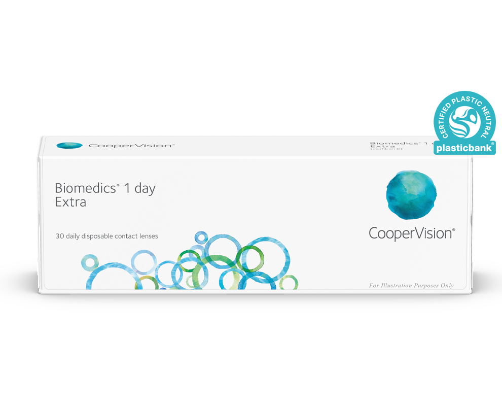Cooper Vision Biomedics 1 Day Extra Pack Of 30